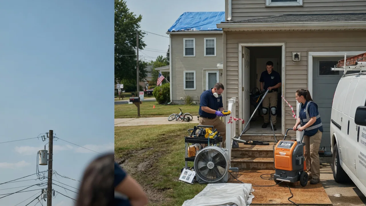 Water Damage Repair in Rixeyville, VA near me